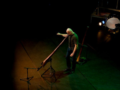 Didgeridoo optreden theater de Kom